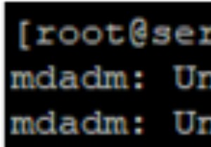 MDADM का उपयोग करके Linux पर सॉफ़्टवेयर RAID को कॉन्फ़िगर करना 