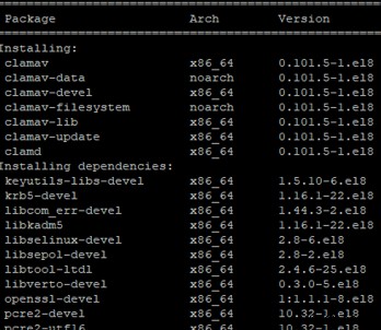 CentOS/RHEL पर क्लैमएवी एंटीवायरस कैसे स्थापित और उपयोग करें? 