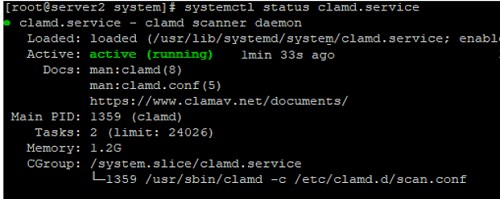 CentOS/RHEL पर क्लैमएवी एंटीवायरस कैसे स्थापित और उपयोग करें? 