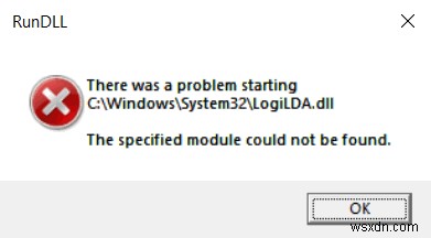 फिक्स्ड:LogiLDA.dll विंडोज 10, 8, 7 पर गायब है 