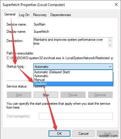 फिक्स्ड:सर्विस होस्ट लोकल सिस्टम (नेटवर्क प्रतिबंधित) उच्च CPU उपयोग 