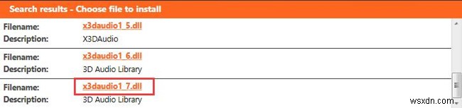 फिक्स्ड:X3daudio1_7.dll विंडोज 10 पर गायब है 