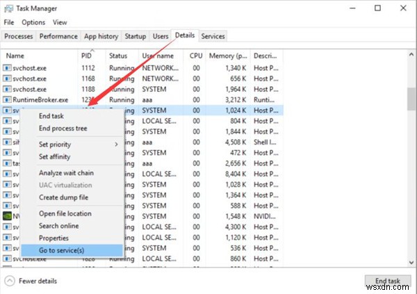 Windows 10 पर Svchost.exe उच्च CPU उपयोग को ठीक करें 