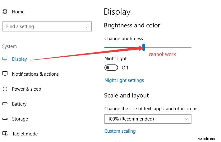 [फिक्स्ड] विंडोज 10 पर स्क्रीन की चमक को समायोजित नहीं कर सकता 