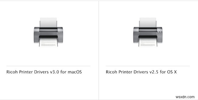 विंडोज 10 और मैक के लिए रिकोह प्रिंटर ड्राइवर कैसे स्थापित करें 