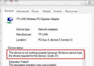 विंडोज 10 पर नेटवर्क एडेप्टर के लिए फिक्स कोड 31 एरर 