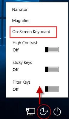 विंडोज 10 पर ऑन-स्क्रीन कीबोर्ड कैसे खोलें 