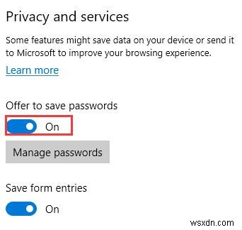 Microsoft Edge में सहेजे गए पासवर्ड को कैसे देखें और प्रबंधित करें 