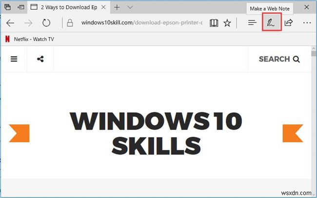 विंडोज 10 पर माइक्रोसॉफ्ट एज पर वेब नोट्स का उपयोग कैसे करें 
