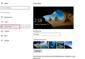 विंडोज 10 पर लॉक स्क्रीन को कैसे कस्टमाइज़ करें 
