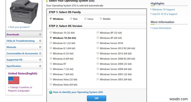 Windows 10/8/7/XP/Vista के लिए भाई MFC-l2700DW ड्राइवर डाउनलोड करें 