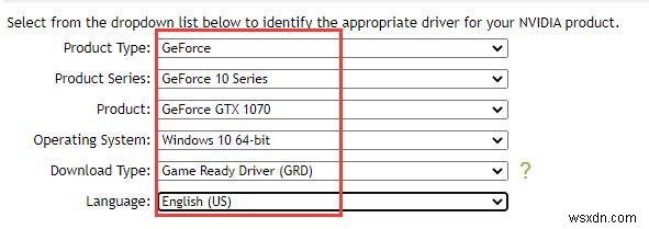 NVIDIA GTX 1070 ड्राइवर डाउनलोड और अपडेट करें 