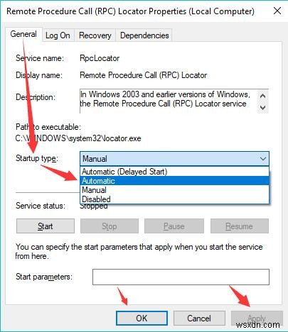 फिक्स्ड:RPC सर्वर विंडोज 10 पर उपलब्ध नहीं है 