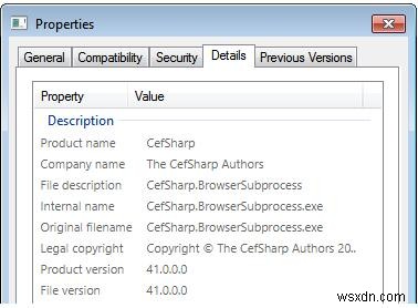 CefSharp.BrowserSubprocess.exe:यह क्या है और इसके साथ समस्याओं का समाधान कैसे करें? 