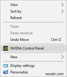 हल किया गया:NVIDIA कंट्रोल पैनल विंडोज 10 पर गायब है 