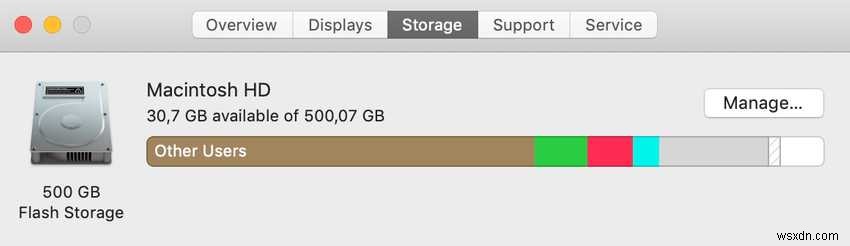 अपने Mac के प्रदर्शन और जीवनकाल को बेहतर बनाने के लिए कम आंतरिक हार्ड ड्राइव संग्रहण का उपयोग करें 