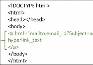 HTML में किसी विषय के साथ ईमेल भेजने के लिए लिंक कैसे बनाएं? 