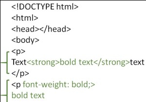 HTML में टेक्स्ट को बोल्ड कैसे करें? 