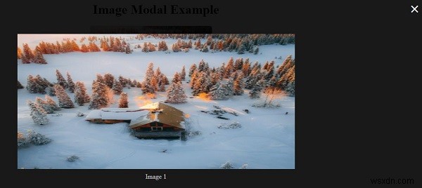 कैसे सीएसएस और जावास्क्रिप्ट के साथ उत्तरदायी मॉडल छवियाँ बनाने के लिए? 