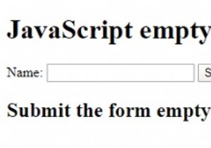 जावास्क्रिप्ट के साथ खाली इनपुट फ़ील्ड के लिए फॉर्म सत्यापन कैसे जोड़ें? 