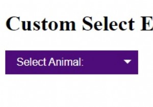 सीएसएस और जावास्क्रिप्ट के साथ कस्टम चयन बॉक्स कैसे बनाएं? 