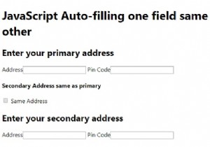 जावास्क्रिप्ट ऑटो-फिलिंग एक फ़ील्ड दूसरे के समान 