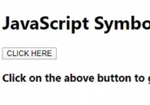 JavaScript Symbol.for() फ़ंक्शन 