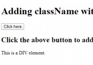 कैसे जावास्क्रिप्ट के साथ एक तत्व के लिए एक वर्ग का नाम जोड़ने के लिए? 