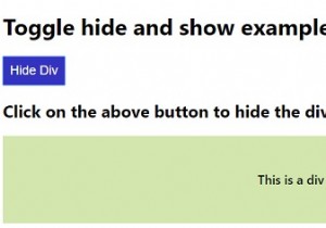 जावास्क्रिप्ट के साथ एक तत्व को छिपाने और दिखाने के बीच कैसे टॉगल करें? 
