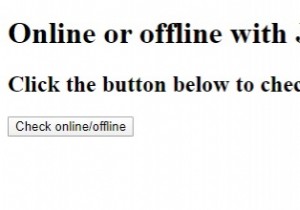 कैसे पता लगाएं कि ब्राउज़र जावास्क्रिप्ट के साथ ऑनलाइन है या ऑफलाइन? 