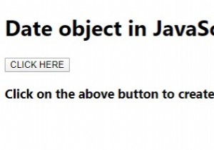 जावास्क्रिप्ट में डेट ऑब्जेक्ट कैसे बनाएं? 