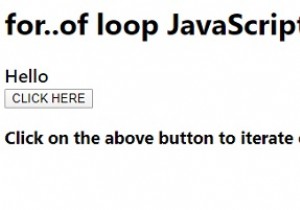 के लिए समझाएं। . .of लूप जावास्क्रिप्ट। 