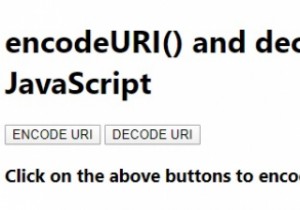 encodeURI() और decodeURI() जावास्क्रिप्ट में कार्य करता है। 