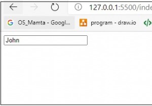 जावास्क्रिप्ट के साथ HTML में खोज बॉक्स में डिफ़ॉल्ट खोज टेक्स्ट जोड़ना? 