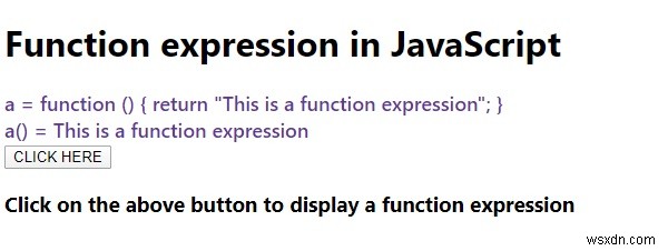 जावास्क्रिप्ट में फंक्शन एक्सप्रेशन क्या हैं? 