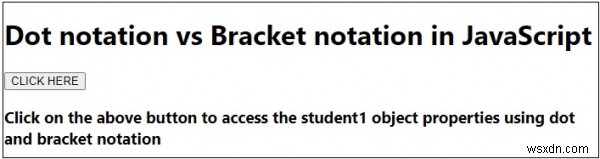 जावास्क्रिप्ट में डॉट नोटेशन बनाम ब्रैकेट नोटेशन 