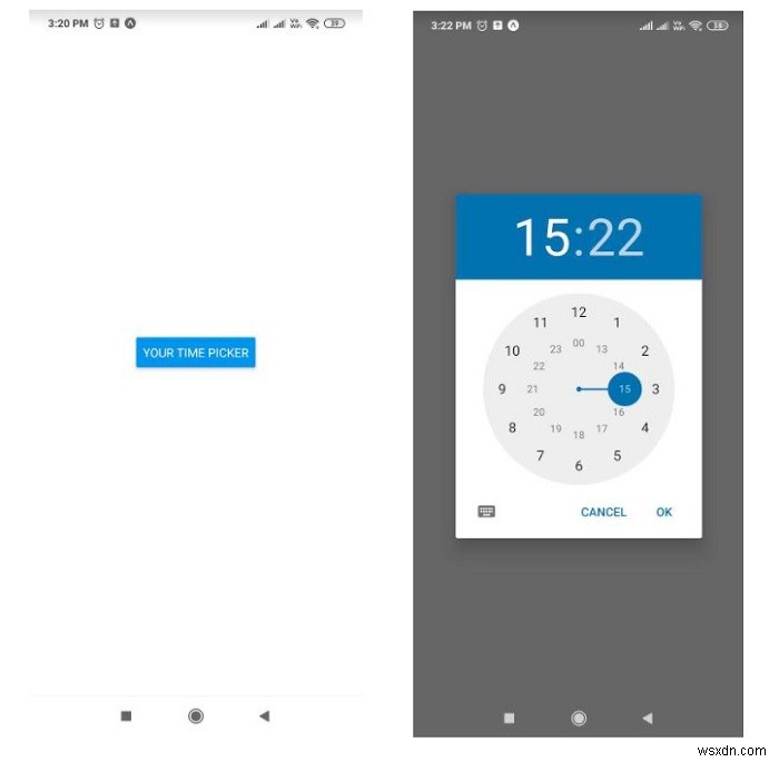 कैसे ReactNative में दिनांक और समय पिकर प्रदर्शित करने के लिए? 