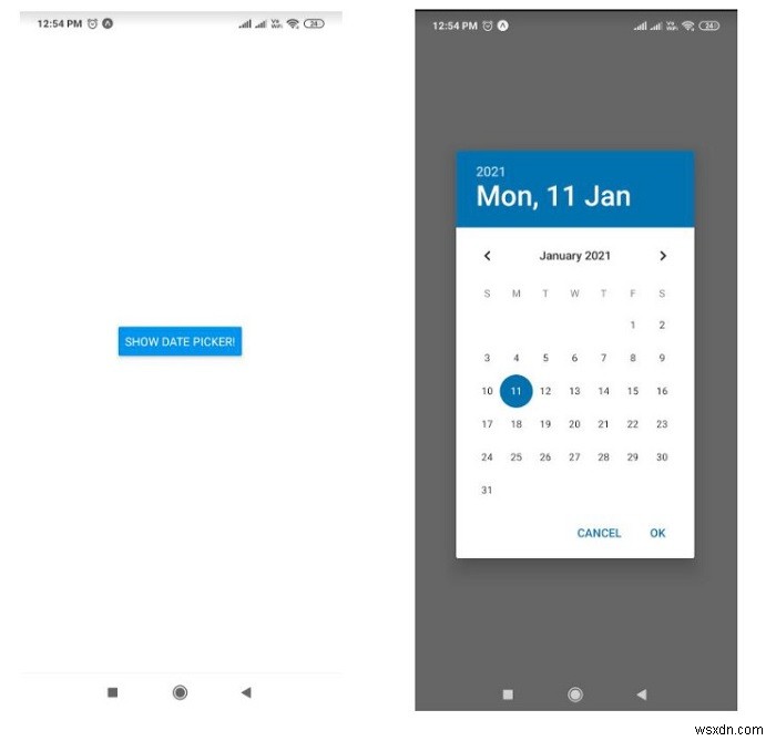 कैसे ReactNative में दिनांक और समय पिकर प्रदर्शित करने के लिए? 