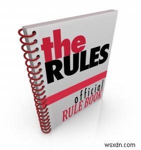 ई.एफ. कॉड के आरडीबीएमएस के लिए 12 नियम 