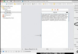 आईओएस ऐप पर स्क्रॉल करने योग्य टेक्स्ट व्यू कैसे बनाएं? 