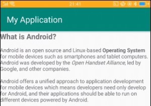 एंड्रॉइड में टेक्स्ट व्यू में एचटीएमएल कैसे प्रदर्शित करें? 