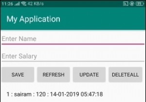 Android sqlite में regexp का उपयोग करके विशेष आईडी रिकॉर्ड कैसे प्राप्त करें? 