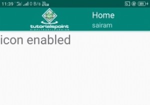 टूलबार आइकन पर क्लिक ईवेंट कैसे कार्यान्वित करें? 