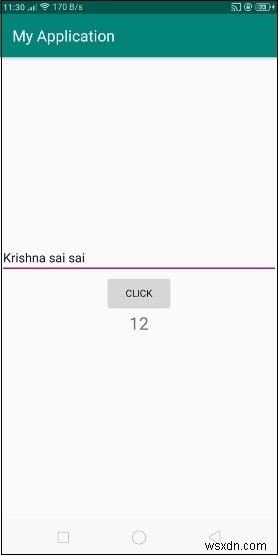 एंड्रॉइड टेक्स्टव्यू में lastIndexOf () का उपयोग कैसे करें? 