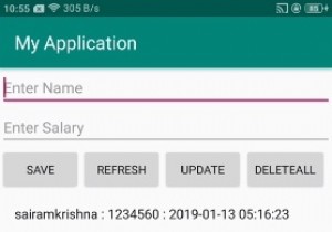 एंड्रॉइड स्क्लाइट में टाइम स्टैम्प से विशेष दिनांक रिकॉर्ड कैसे प्राप्त करें? 