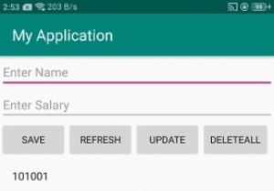 Android sqlite में SUM () का उपयोग कैसे करें? 