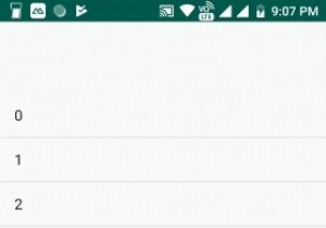 एक क्लिक पर ListView से आइटम को गतिशील रूप से कैसे हटाएं? 