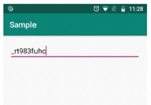 मैं एंड्रॉइड में एडिटटेक्स्ट इनपुट को कैसे मान्य कर सकता हूं? 