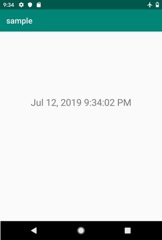 मैं एंड्रॉइड एप्लिकेशन में वर्तमान तिथि और समय कैसे प्रदर्शित करूं? 