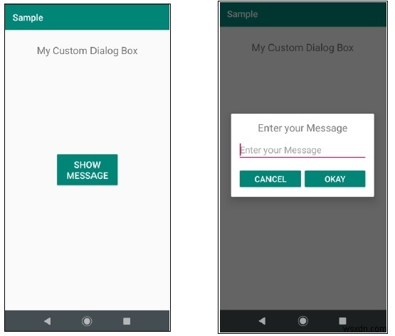 एंड्रॉइड पर कस्टम डायलॉग बॉक्स कैसे बनाएं? 
